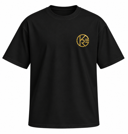 Camiseta Overzise Negra