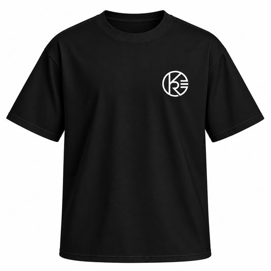 Camiseta Overzise Negra